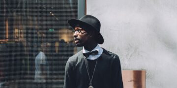 Man dressing like Barack Obama