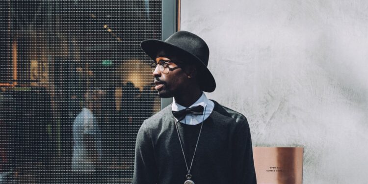 Man dressing like Barack Obama